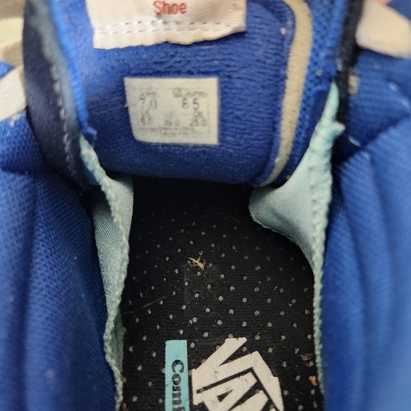 VANS SK8-Hi Comfycush Tri Tone Navy, Blue, Red Skate Shoes-Mens 7/Wms 8.5 - Picture 12 of 12